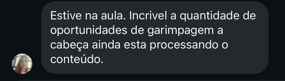 Depoimento de aluno